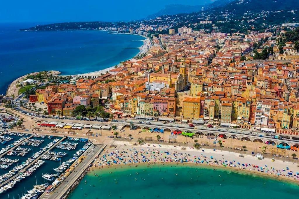 Apartment Carre D'or - Private Garage Menton